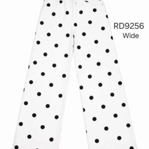 Alternative view of POLKA DOTS WIDE LEG