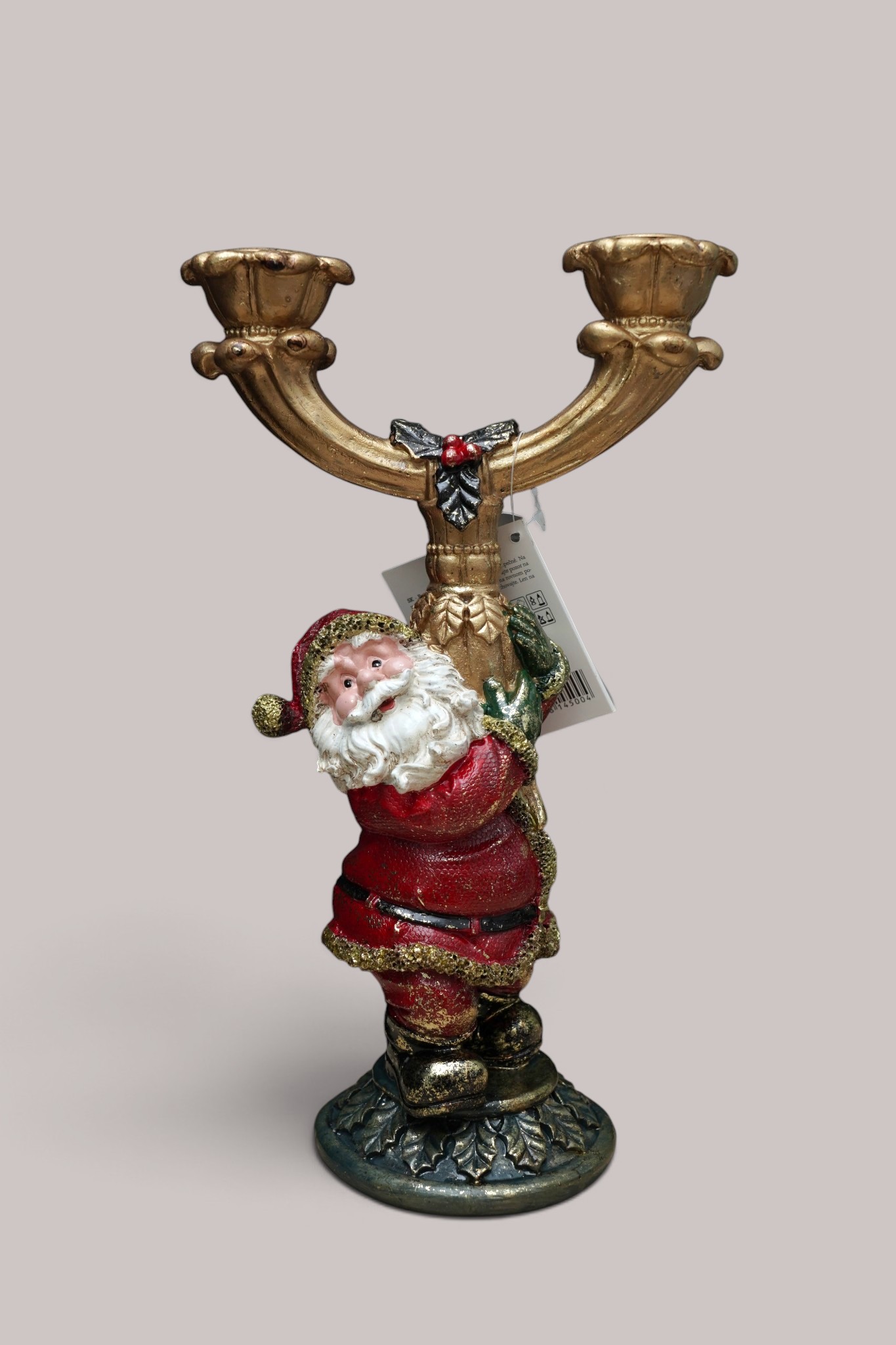 KERSTMAN KANDELAAR - Afbeelding 2